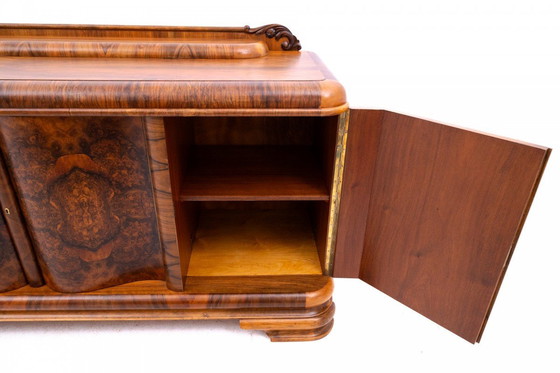 Image 1 of Large Art Deco chest of drawers from the 1950s, Poland.