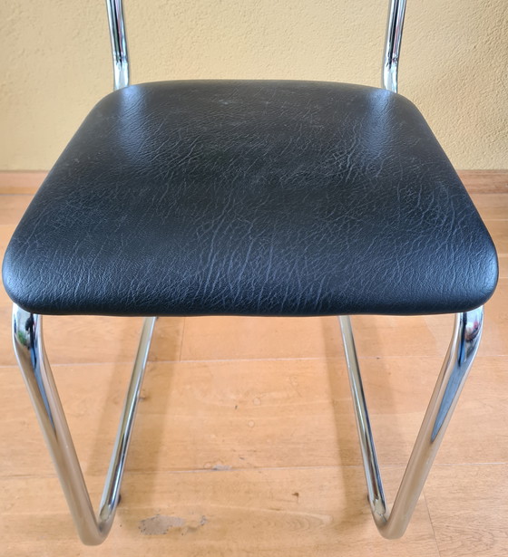 Image 1 of Gispen Dutch Design Tube Frame Chair Model 107