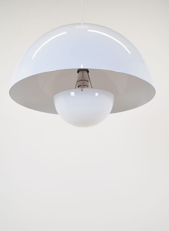 Image 1 of Vaso da fiori vintage XL VP2 Large di Verner Panton per Louis Poulsen, anni '70