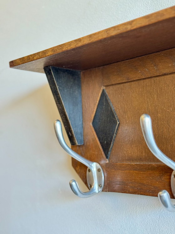 Image 1 of Amsterdam School / Art Deco coat rack, 1920s