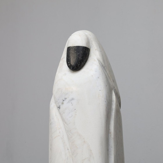 Image 1 of Scultura in marmo di Paul Simons, anni '80