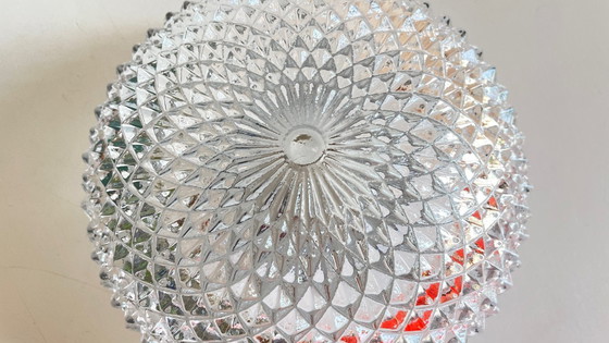 Image 1 of Lampada da soffitto in semicristallo anni '50