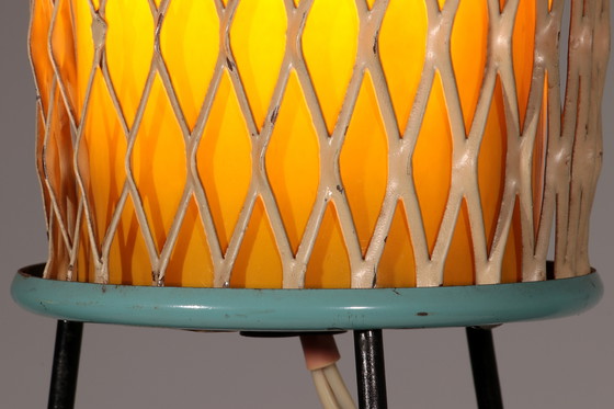 Image 1 of Lampada da terra vintage a forma di razzo di Josef Hurka, anni &#39;50