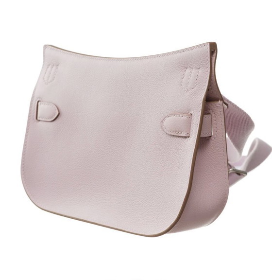 Image 1 of Borsa HERMES Jypsiere in cuoio viola - 103498