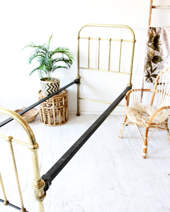 Letto da giorno vintage francese in ottone, anni '60 – Letti da giorno (photo 7 of 17)