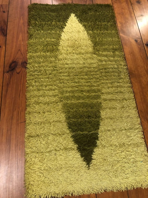 Originaler Teppich aus den 70er Jahren, Vintage-Design