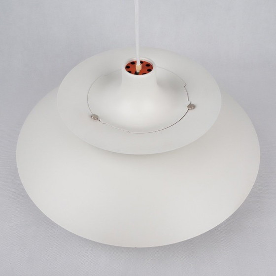 Danish Vintage PH 5 Pendant Lamp by Poul Henningsen, Louis Poulsen, 1958 – Aluminium (photo 5 of 9)