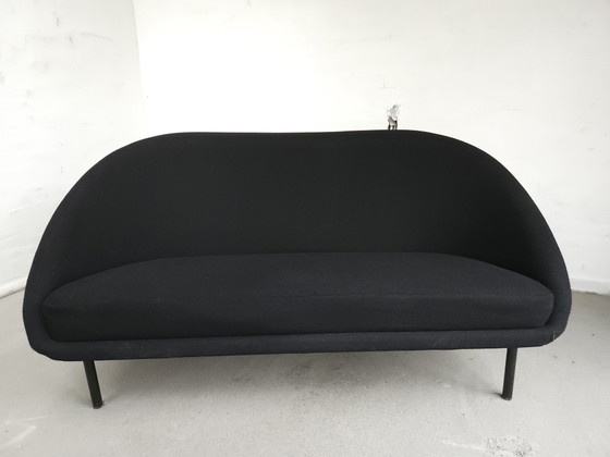 Canapé design Artifort F815 – Theo Ruth – Laine noire – Vintage – Canapés 2 places, Wool (photo 10 of 15)