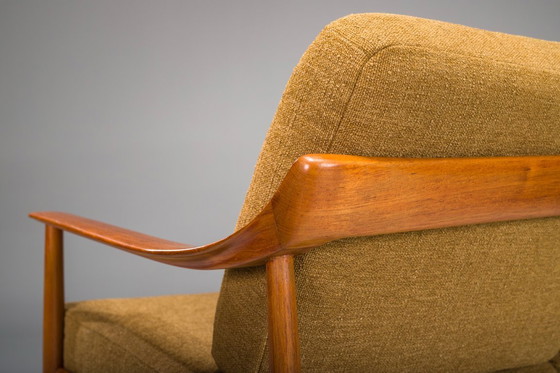 Image 1 of Mid-Century Lounge Chairs and 3-Seater Sofa by Walter Knoll Antimott, 1960s, Set of 3