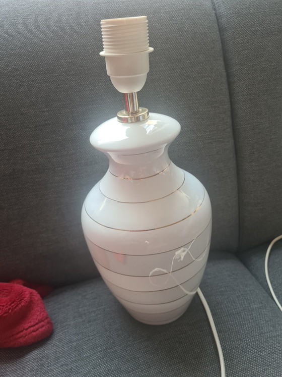 Porcelain Table Lamp, Lampe Design, Space Age / Mid-Century End 1960s Beginning 1970s – Ceramic (photo 3 of 5)