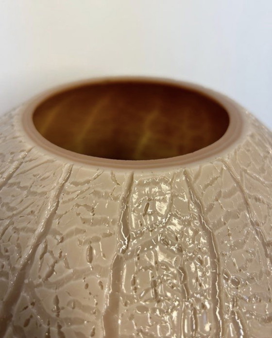 Image 1 of Gran jarrón Art Déco en forma de bola de pâte de verre