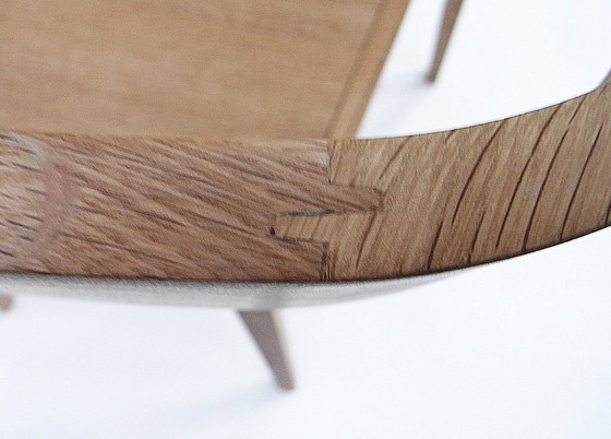 Image 1 of Giulio & Giulia, set di 2 sedie di Lambert Home, in rovere naturale, pezzi unici!!