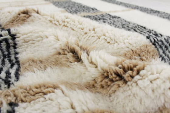 Image 1 of Tapis Beni Ouarain en laine authentique 300cmx200cm