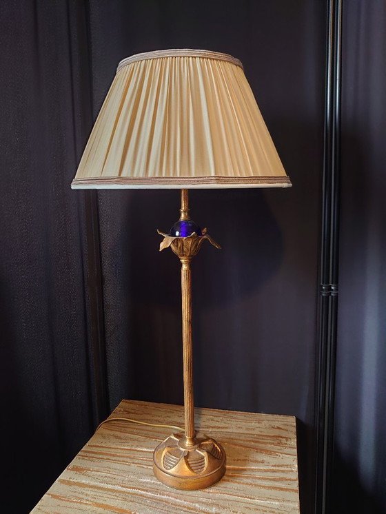 Image 1 of Vintage Hollywood Regency table lamp