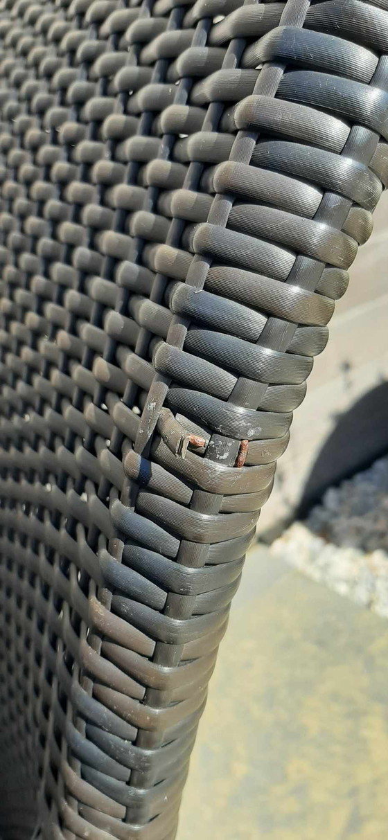 Image 1 of 6 sedie da pranzo Varaschin con cuscini