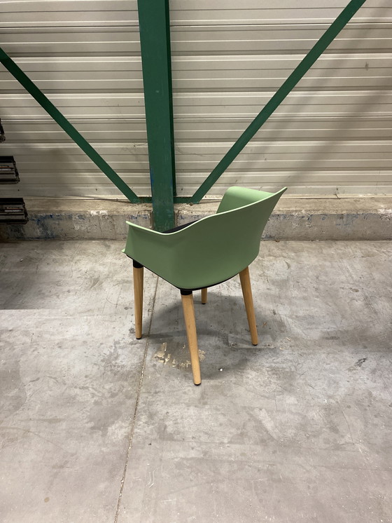 Image 1 of Eetkamer stoel - groen