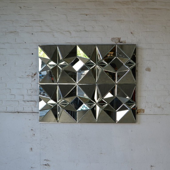 Image 1 of 1x tableau geometrico a specchio