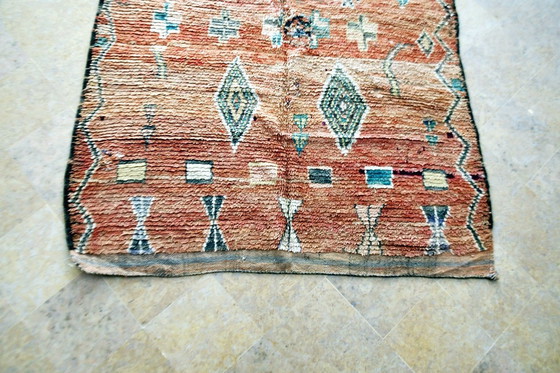 Image 1 of Tapis Boujaad Marocain Vintage - 257 x 168 cm - Restauré