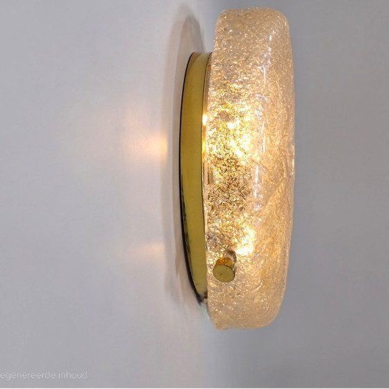 Image 1 of lampada da soffitto Hillebrand sunburst anni '60 murano