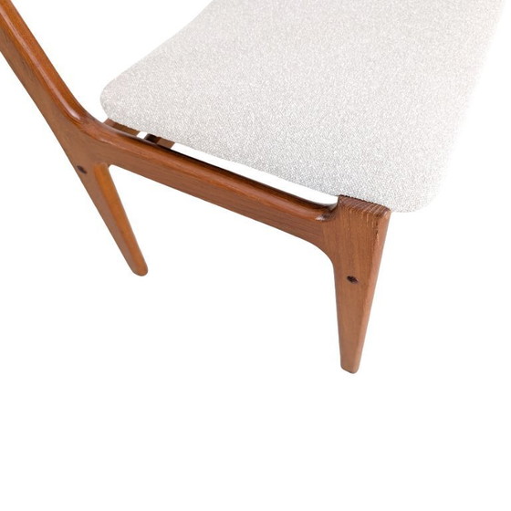 Image 1 of Set of 9 mid-century chairs, vintage design like Erik Buch, teak, 60s