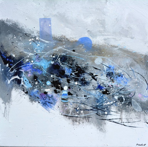 Galactic Accelaration – schilderijen tekeningen, Canvas