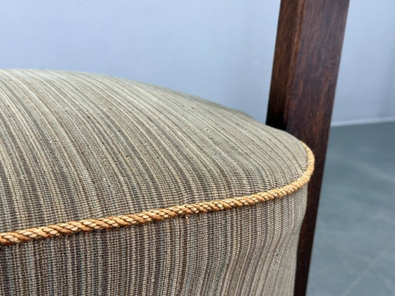 Image 1 of Sillón Art Déco checo de roble macizo de la década de 1930