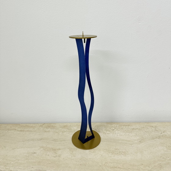 Image 1 of Lucite Cec Lepage Stil Lucite Kerzenständer, 1980er