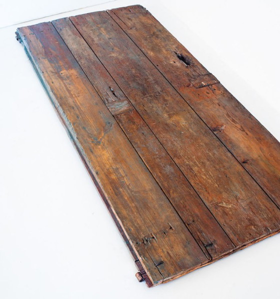Antike Tür für Kopfteil oder Tischplatte, restauriert. Frankreich, 1940er Jahre. – Dekorative Objekte, Wood (photo 18 of 22)