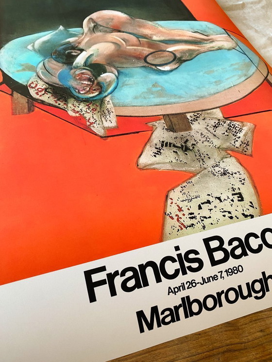 Image 1 of Francis Bacon en la Galería Marlborough - Póster de la exposición 61 x 91 cm