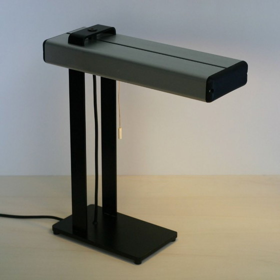 Image 1 of Industrielle Tisch-/Schreibtischlampe, schwedisches Design. Jan Åke Hallen.