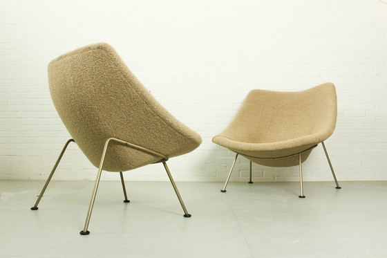 Image 1 of Ensemble de chaises Oyster Vintage par Pierre Paulin pour Artifort, 1960S
