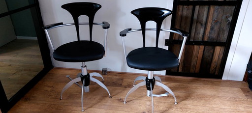 höhenverstellbare, drehbare Friseurstühle