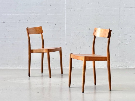 Ortex stacking chairs by Peter Hvidt & Orla Mølgaard-Nielsen for Fritz Hansen, Denmark, 1 – Side chairs (photo 13 of 15)