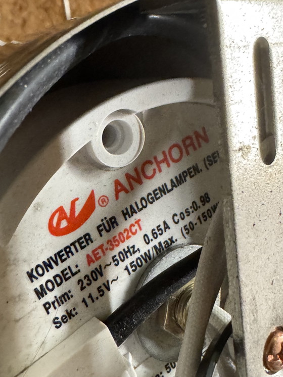 Image 1 of Lampada da soffitto di design a 12 luci con paralumi in vetro colorato | Altezza regolabile | Ottime condizioni