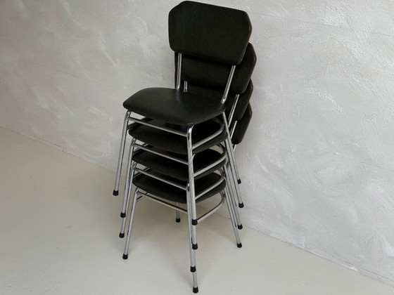 Image 1 of 4 x Vintage tubular frame chairs | 1970s | Original condition