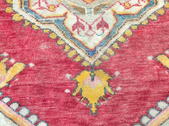 Image 1 of hand-patinated rug, 166 cm x 95 cm, mid-20th century