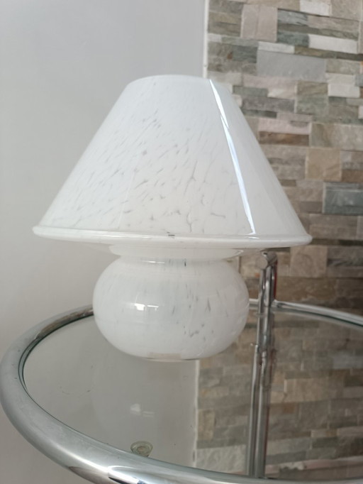 Mushroom lamp model 6282 by Glashütte Limburg, 1970s