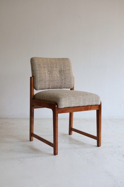 Set aus 8 Esszimmerstühlen, 1950er/60er Jahre