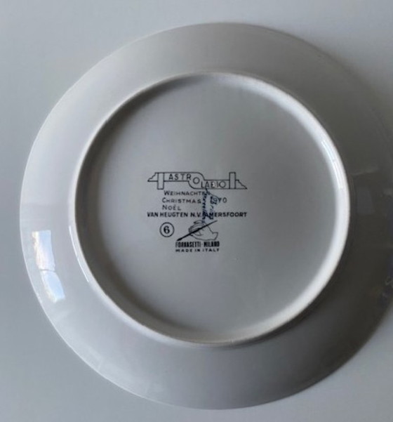 Image 1 of Piero Fornasetti Placa número 6 de la serie "Astrolabio"