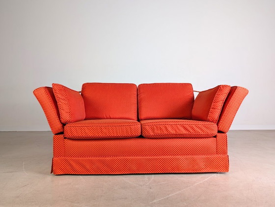 Image 1 of Divano originale Himolla Vintage Divano spagnolo Divano rosso camino