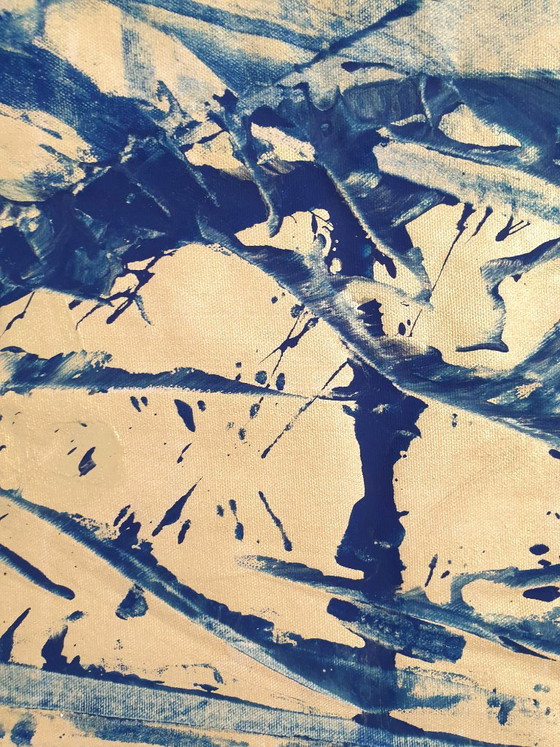 Jürgen Angeler - Golden Eccentric Bird – Paintings & Drawings, Canvas (photo 11 of 17)