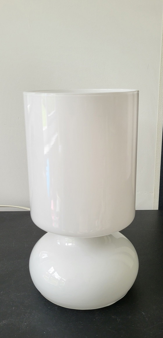 Image 1 of Lampada da tavolo vintage Ikea Lykta bianca.
