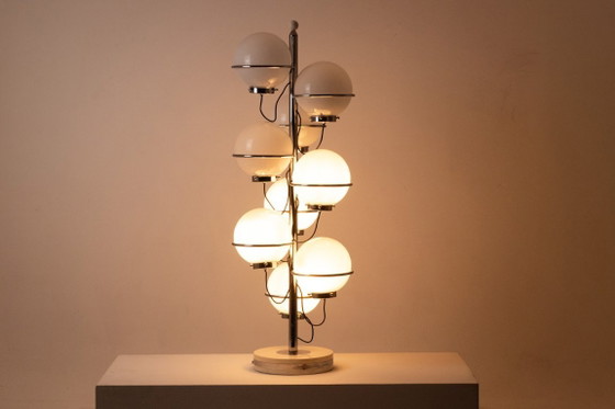 Image 1 of Gino Sarfatti for Arteluce. 9-light floor lamp. 1960s.