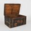 Coffre en bois chinois avec illustrations florales (Chine, c.1900) #3 – Commodes (photo 9 of 9)
