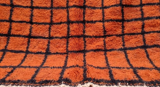 Elegant Marokkaans tapijt – Handgemaakt Atlasgebergte wol 250cmx150cm – Vloerkleden en tapijten, Cotton (photo 11 of 11)