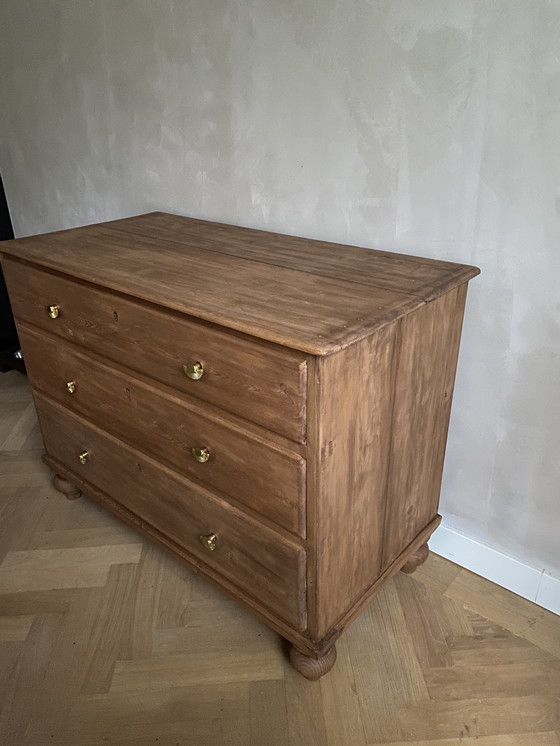 Image 1 of Wooden Drawer Cabinet