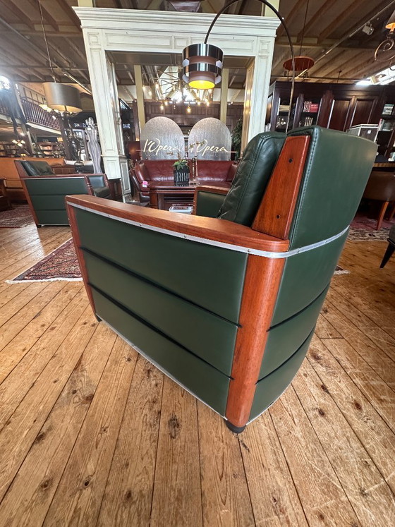 Image 1 of Set van 2 Schuitema 'Frank' Fauteuils – Refurbished Art Deco Stijl