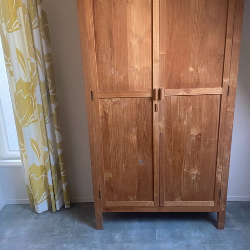 Mobiletto da parete Ethnicraft in teak