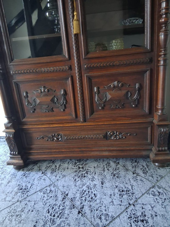 Libreria francese antica ca 1850-1870 – Librerie, Wood (photo 5 of 5)