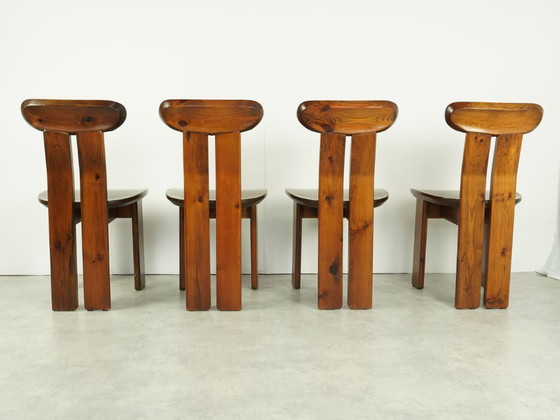 Image 1 of 4x vintage eetkamerstoelen